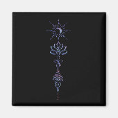 Gradient Unalome Group  Magnet (Vorne)