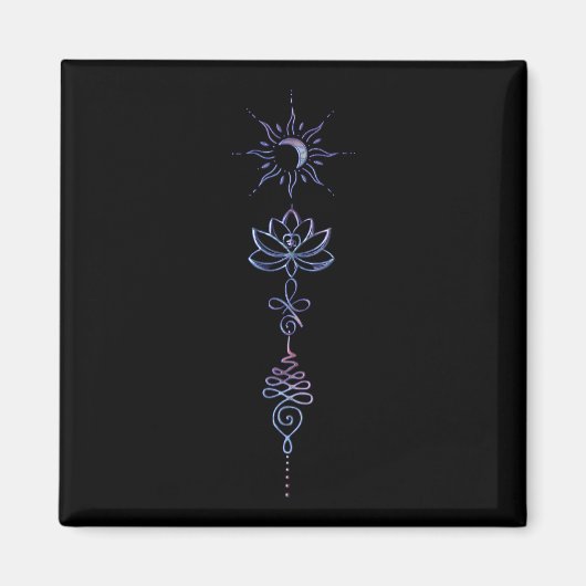 Gradient Unalome Group Magnet (Vorne)