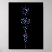 Gradient Unalome Group  Poster (Vorne)