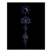 Gradient Unalome Group  Poster (Vorderseite)