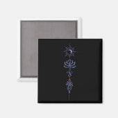 Gradient Unalome Gruppe Magnet (Vorderseite/Rückseite)