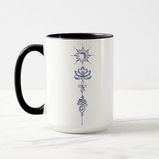 Gradient Unalome Gruppe Tasse (Links)