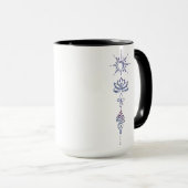 Gradient Unalome Gruppe Tasse (VorderseiteRechts)