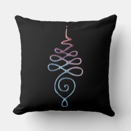 Gradient Unalome Kissen