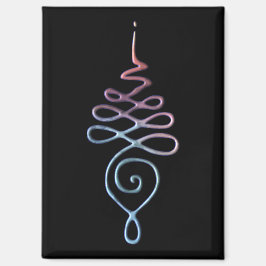Gradient Unalome Magnet