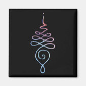 Gradient Unalome Magnet (Vorne)