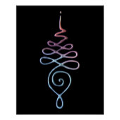 Gradient Unalome Poster (Vorderseite)