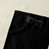 Gradient Unalome Strandtuch (Beispiel)