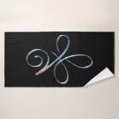 Gradient Unbedingte Liebe Badehandtuch (Badehandtuch)