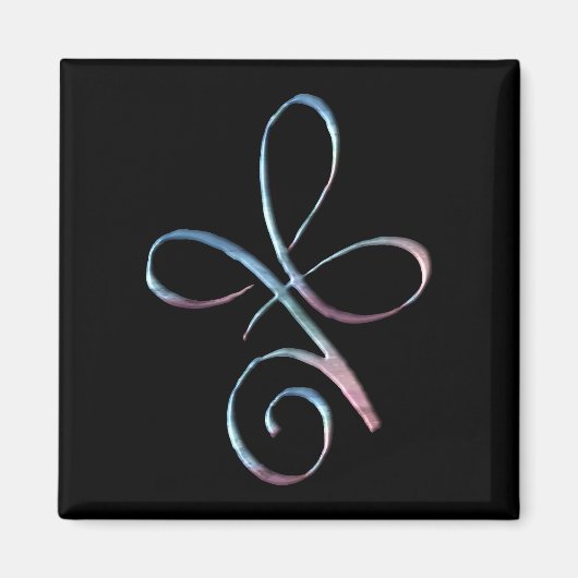 Gradient Unbedingte Liebe Magnet (Vorne)