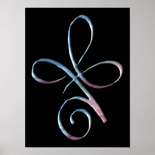 Gradient Unbedingte Liebe Poster (Vorne)