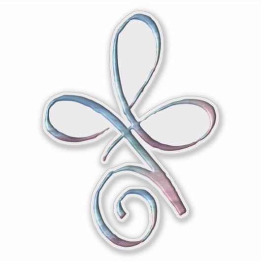 Gradient Unconditional Love Aufkleber (Vorderseite)