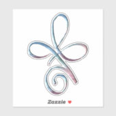 Gradient Unconditional Love Aufkleber (Blatt)