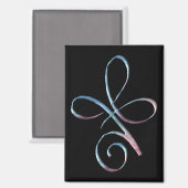 Gradient Unconditional Love Magnet (Vorderseite/Rückseite)