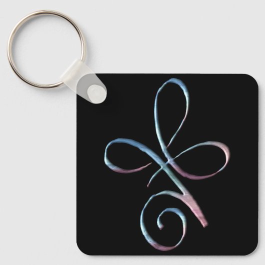 Gradient Unconditional Love Schlüsselanhänger (Vorderseite)