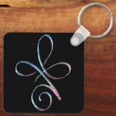 Gradient Unconditional Love Schlüsselanhänger (Rückseite)