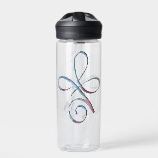 Gradient Unconditional Love Wasserflasche Trinkflasche