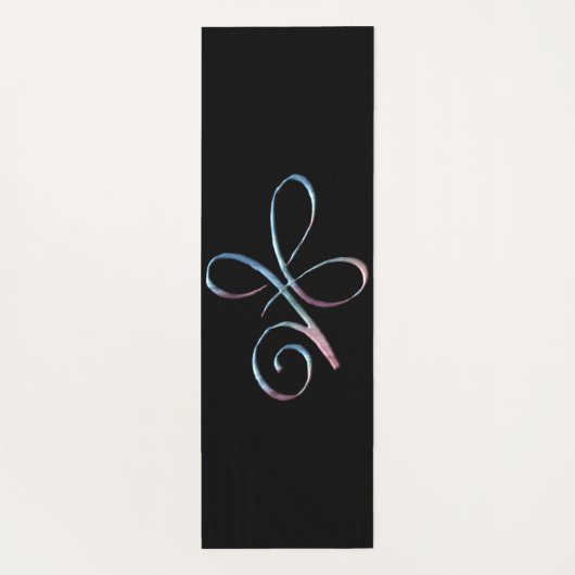 Gradient Unconditional Love Yogamatte (Rückseite)