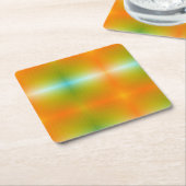 Gradient-Unterlage mit einer lebendigen Mischung a Rechteckiger Pappuntersetzer (angewinkelt)