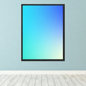 Gradient-Wandkunst-Design Leinwanddruck (Insitu (Holzboden))