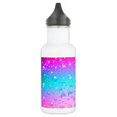 Gradient Water Droplets Edelstahlflasche (Links)