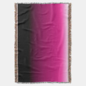 Gradient weiß rosa burgunder decke (Vorderseite Vertikal)
