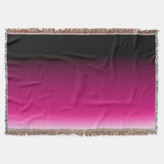 Gradient weiß rosa burgunder decke (Vorderseite)