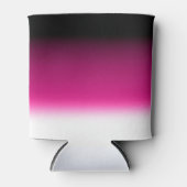 Gradient weiß rosa burgunder dosenkühler (Vorderseite)