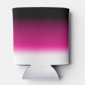 Gradient weiß rosa burgunder dosenkühler (Rückseite)