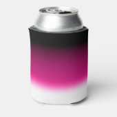 Gradient weiß rosa burgunder dosenkühler (Kanne Rückseite)