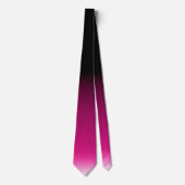 Gradient weiß rosa burgunderrot krawatte (Vorderseite)
