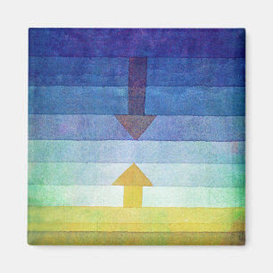 Gradient with Arrow, Paul Klee Magnet