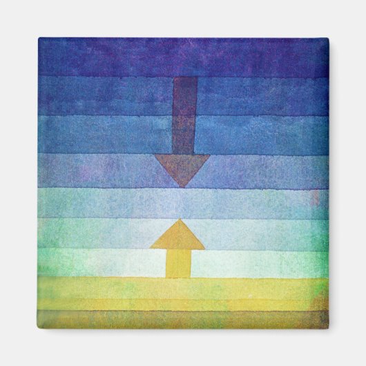 Gradient with Arrow, Paul Klee Magnet (Vorne)