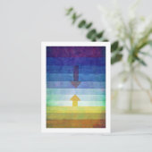 Gradient with Arrow, Paul Klee Postkarte (Stehend Vorderseite)