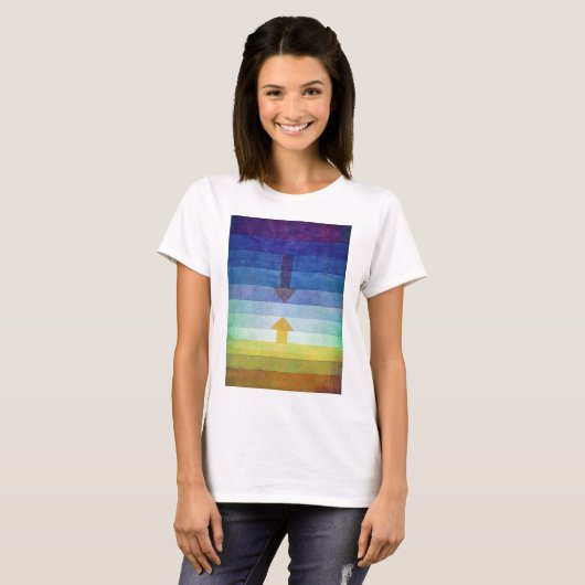 Gradient with Arrow, Paul Klee T-Shirt (Vorne ganz)