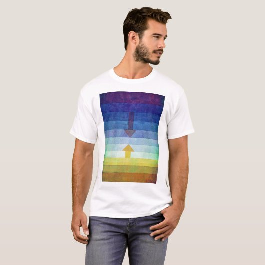 Gradient with Arrow, Paul Klee T-Shirt (Vorne ganz)