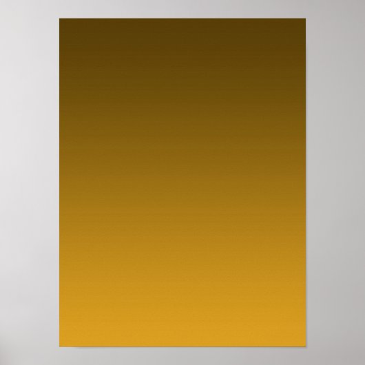 Gradient Yellow - light to deep | Mood Background| Poster (Vorne)
