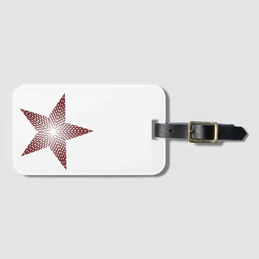 Gradientendesign auf Gepäckanhänger (Vorderseite (Horizontal))