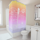 Gradientendragonfly Duschvorhang (Beispiel)