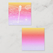 Gradientendragonfly Mitteilungskarte (Vorne/Hinten)