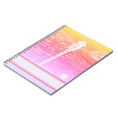 Gradientendragonfly Notizblock (Linke Seite)