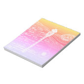 Gradientendragonfly Notizblock (Rotiert)