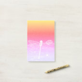 Gradientendragonfly Post-it Klebezettel (Auf Schreibtisch)