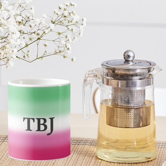 Gradientenflagge Kaffeetasse