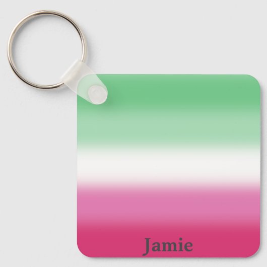 Gradientenflagge Schlüsselanhänger (Vorderseite)