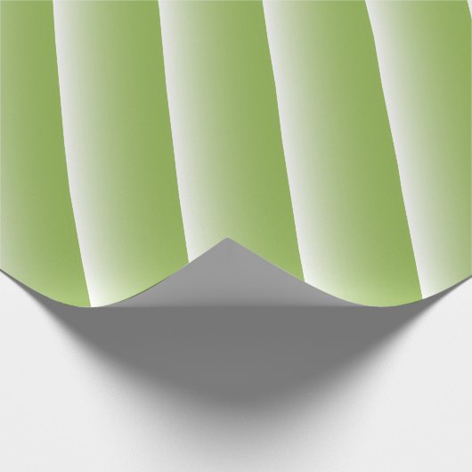 Gradientengrün Geschenkpapier (Ecke)