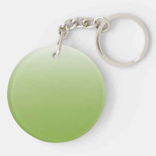 Gradientengrün Schlüsselanhänger (Rückseite)