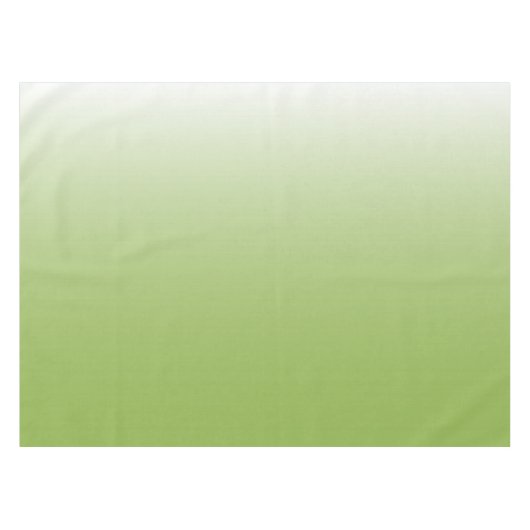 Gradientengrün Tischdecke (Vorderseite (Horizontal))