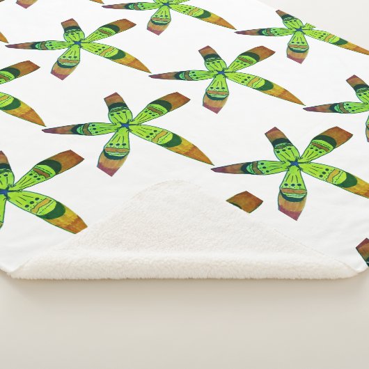 Gradiententropen Blume Sherpadecke (3/4)