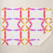 Gradiententropen Blume Sherpadecke (Vorderseite (Horizontal))